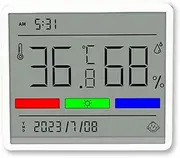 Snblzhef Bluetooth Digital Thermometer LCD Hygrometer Indoor Room Electronic Temperature Humidity Meter Sensor Gauge Weather