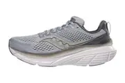 Saucony Mens Guide 17 X-Wide Extra Wide Shoes Runners Sneakers in Flint/Shadow