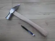 Tohroku Stainless Ship Genno Hammer 725g Forged Maple Handle Boar Polish Japan