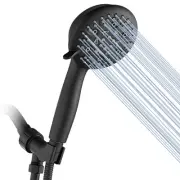 8-modeblack shower head Handheld Shower Head High Pressure Shower Head Set wi...