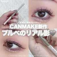 在飛比找蝦皮購物優惠-現貨🌿娜美日妝選物🌿CANMAKE 三合一激細眼妝筆 03 