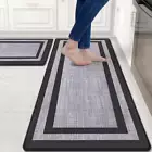 COMFEYA 2 Pack Non-Skid Waterproof Kitchen Mat