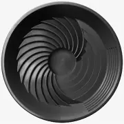 Turbo Pan 16" Plastic Gold Pan Large 40cm Black Prospecting Gold Gem Panning