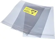 uxcell Anti Static Bags Shielding Bag 50pcs 4.3x6inch(11x15cm) Resealable with Labels for Hard Drive HDD SSD PCB Board