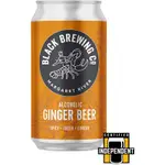 Black Brewing Ginger Beer Can 375mL