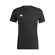 Adidas Adizero E Tee [IN1156] 男 短袖 上衣 亞洲版 運動 慢跑 訓練 修身 吸濕排汗 黑