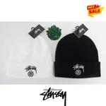 現貨 STUSSY🇺🇸 STOCK LOCK CUFF BEANIE 型號132632 黑/白 男女通用 OS 新品優惠