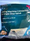 BRAND NEW SharkBite 2-Pk 60" 1/2-in Washing Machine Connector w/Angle Stop Valve