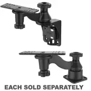 Swing Arm Holder Mount Powder Coated Marine Grade Aluminum Base For Electronics