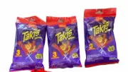 Takis Fuego Lollipops–Chamoy Flavor w/ Chili Powder Dip 9 individually wrapped