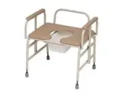 Bariatric Drop Arm Commode