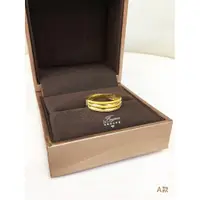 在飛比找蝦皮購物優惠-富國時尚珠寶 戒指 簡約刻花款 視覺增量 UP 神奇 寬版 