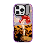 iPhone 16 Pro Impact Ring Stand Case MagSafe Compatible Dawn's Early Light by Frazetta Girls