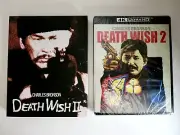 Death Wish II 2: 4K, Blu Ray w/ Slipcover Sealed New Mint VS US Ships in Box