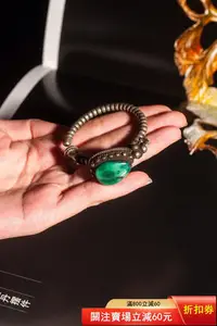 在飛比找Yahoo!奇摩拍賣優惠-清代西藏綠松石耳環5639