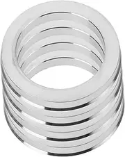 CRILSTYLEO Wheel Hub Decor Pcs Hub Centric Rings Aluminum Alloy Custom Fit for Enhanced Car Aesthetics