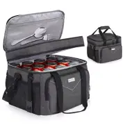 Insulated Lunch Bag for Men/Women-Large Adult Lunch Box-Leakproof Soft
