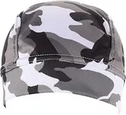 [CATIEBYE] Motorcycle Helmet Inner Hat Breathable Skull Cap Cycling Helmet Liner Camo Hat