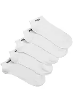Boss Logo Cotton-blend Socks - set of Five - White - 8.5 9.5 (IT43-44) 8.5 9.5 (IT43-44)