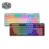 在飛比找momo購物網優惠-【CoolerMaster】MK770 RGB無線三模機械式