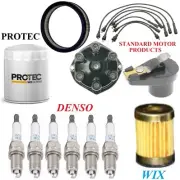 Tune Up Kit Filters Cap Spark plugs For CHEVROLET BISCAYNE L6; 4.1L 1968-1972 (for: Chevrolet)