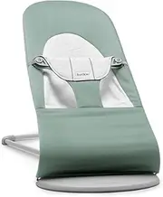 Bouncer Balance Soft Jersey Light Sage/White