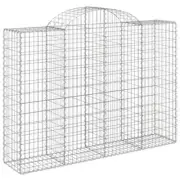 Arched Gabion Basket 200x50x140/160cm Galvanised Iron Fence Wire Wall Cage
