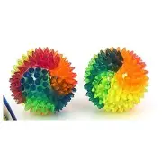 Flashing Spiky Balls 7.5cm