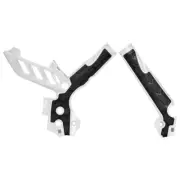 X-Grip Frame Guards White/Black for KTM 450 XC-W 2012-2016