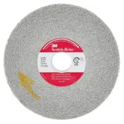 Scotch-Brite EX2 Deburring Wheel, X2-WL, 9S Fine, 6 in x 1 in x 1 in