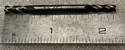 11/64" HSS 4 FLUTE DOUBLE END MILL, 3/16" SHANK, 0.500" FLUTE CENTER CUT, NEW