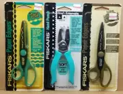 Fiskars Lot Scissors Hand Punch Pisces Bat-wings Paper Edgers Soft Grips