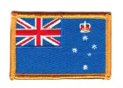 VICTORIA AUSTRALIA PROVINCE FLAG PATCHES COUNTRY PATCH BADGE EMBROIDERED