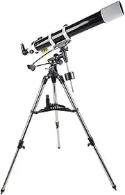 Astronomical Telescope, 80DX Refraction Telescope with Tripod, 90°Mirror Deep Space Finder Telescope, Watching The Moon Stargazer Kid's Gift