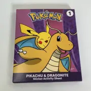 2025 McDonald’s Happy Meal Toys Pokémon #1 Pikachu & Dragonite (NO CARDS)