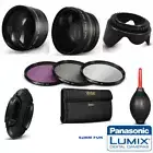 HD WIDE ANGLE LENS + TELEPHOTO LENS +ACCESSORIES FOR PANASONIC LUMIX DC-GH5S