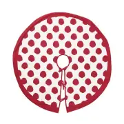 Ruby Dot Tree Skirt