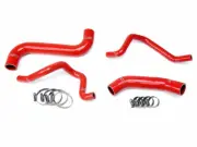 HPS Silicone Radiator + Heater Hose Kit for Subaru 04-05 Impreza 2.5L NT RED (for: Subaru)