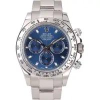 在飛比找蝦皮購物優惠-迪托納稀有藍面鉑金自動機械男士手錶116509