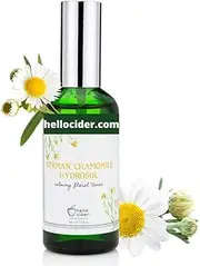 CHAMOMILE HYDROSOL FACE TONER - Natural & Organic Essential Floral Water to Hydrate, Calm & Sooth Sensitive Skin, Prevent Acnes, Restore pH for teen.Great as Yoga, Room & Pillow Spray by Hello Cider