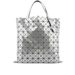 【ISSEY MIYAKE 三宅一生】BAO BAO PRISM 10X10 亮面手提包(銀色)