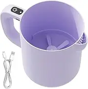 Electric Beater | Food Mixer Electric Rice Cleaner,Rechargeable Blender Machine Mixing Bowl, Filter Kitchen Gadgets for Cooking Blending Cleaning