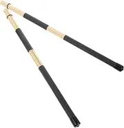 GOOHOCHY 1 Pair Durable Bamboo Drumsticks Comfortable Grip Percussion Instrument Accessories for Enhanced Sound and Performance