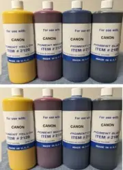 BULK INK REFILL COMPATIBLE CANON MAXIFY GX1050/ GX2050 8000ML CYMK PIGMENT INK
