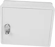 HONMEET Box Takeaway Key Box Lockable Milk Container Hanging Milk Container Secure Milk Storage Milk Storage Case Outdoor Milk Dispenser Wall Mounted Milk Dispenser Plastic White