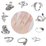 10 Pcs Crochet Ring - Adjustable Crochet Ring Finger Yarn Guide Knitting Tens...