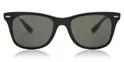 Ray-Ban RB4195 Wayfarer Liteforce Polarized 601S9A Men's Sunglasses Black Size 52