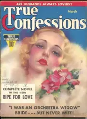 MAG: True Confessions 7/1939-Zoe Mozert cover-1st Heart Throb Series-scandals...