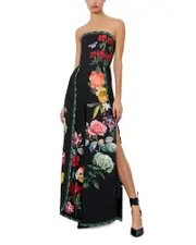 Alice and Olivia Berna Strapless Jumpsuit