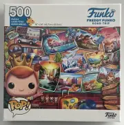 Funko Games Freddy Funko Road Trip 500 Piece Jigsaw Puzzle ~ New ~ Sealed